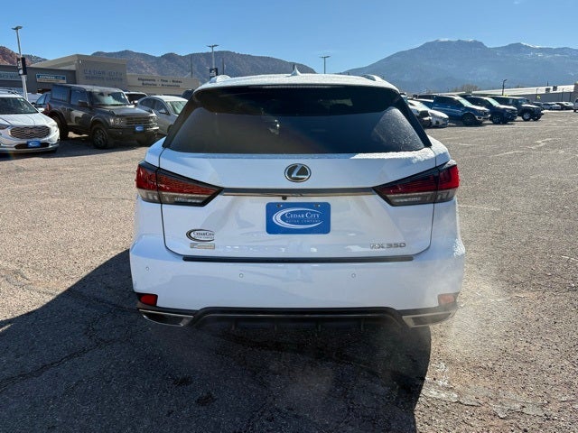 2021 Lexus RX 350 F SPORT Handling